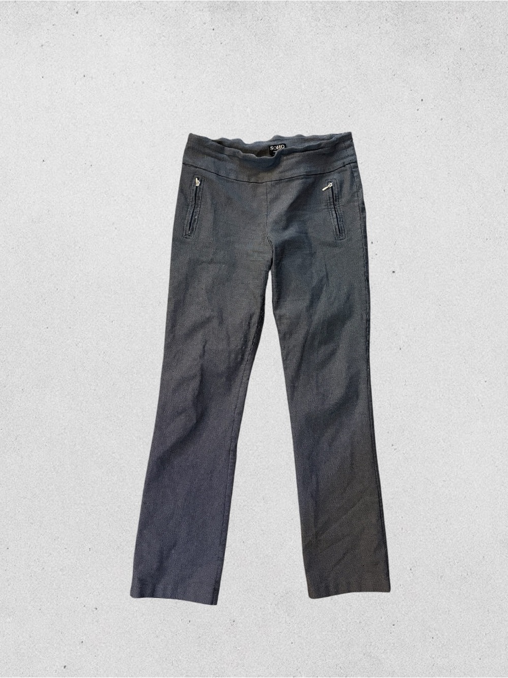 Soho Apparel Black Straight-Leg Women's Jeans
